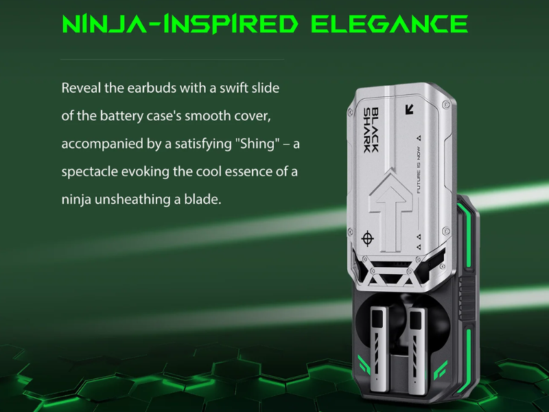 Ninja Elegance with Iconic "Shing" Sound