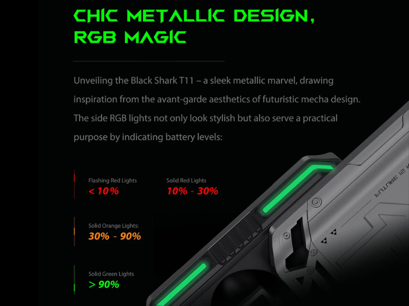Chic Metallic Design & RGB Magic