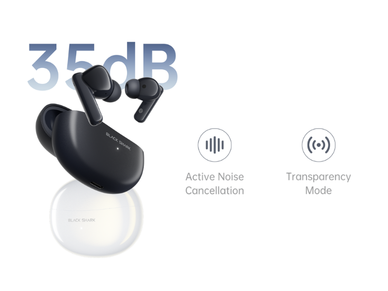 35dB Active Noise Cancellation